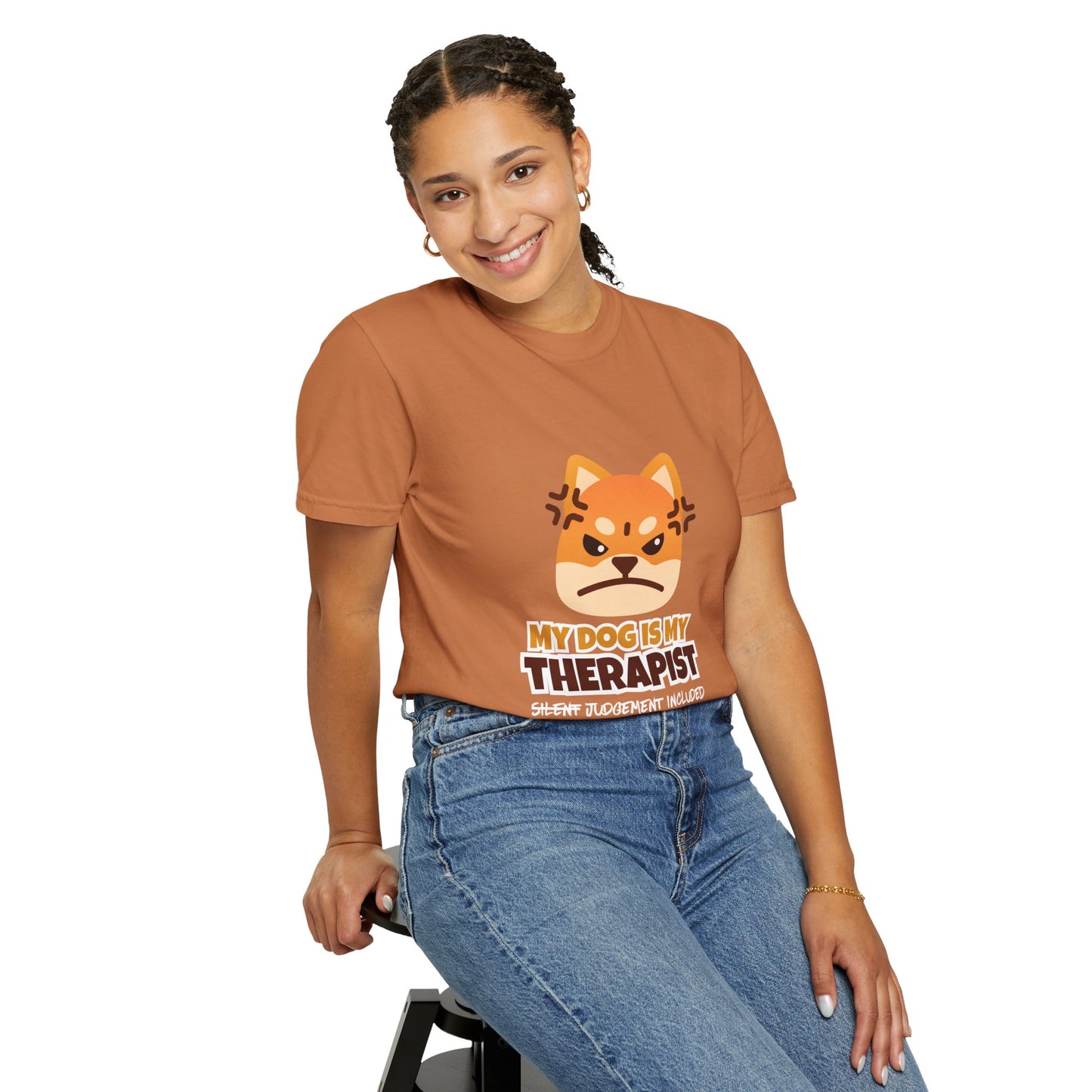 My Dog Is My Therapist D1 Unisex T-Shirt