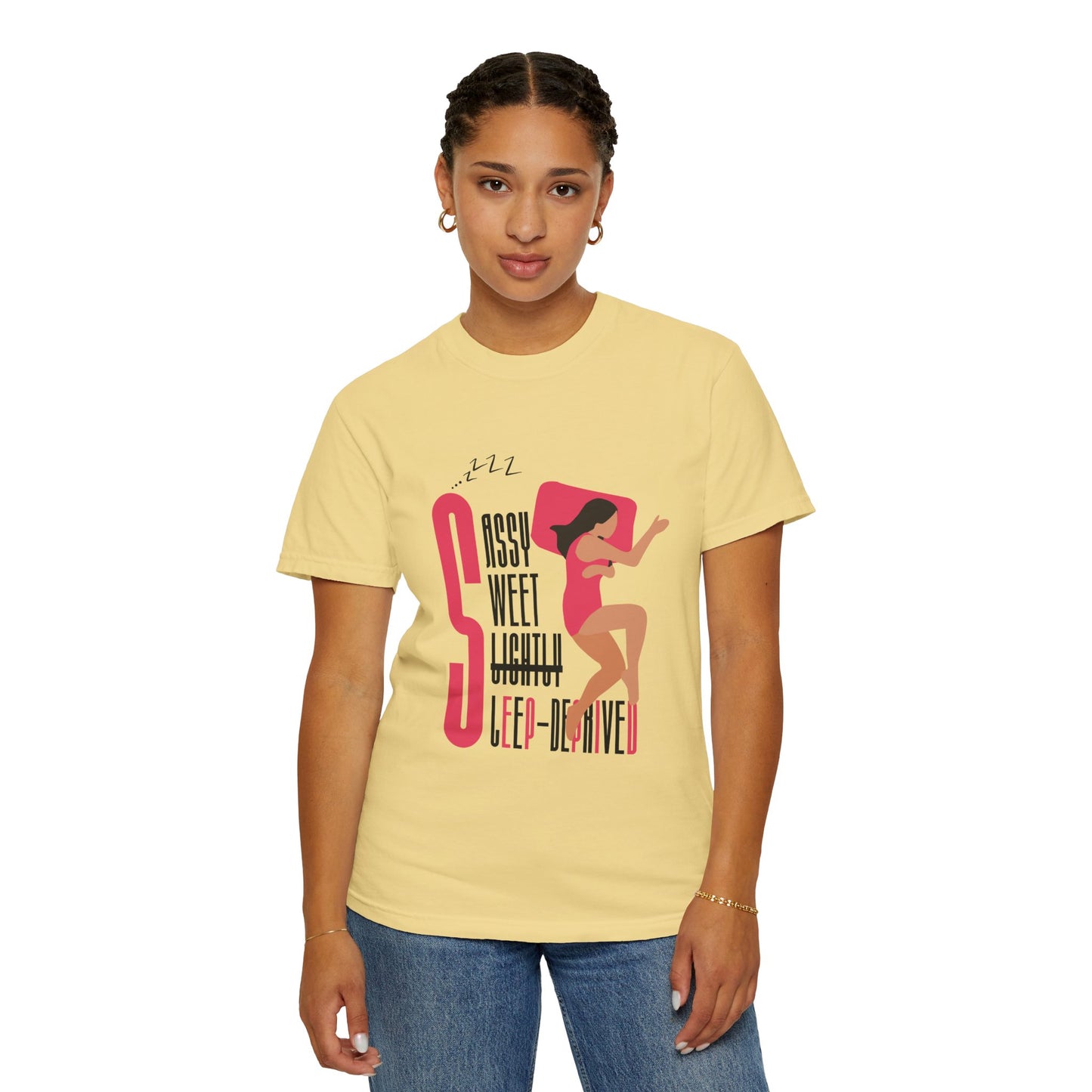 Sassy Sweet Slightly Sleep-Deprived Unisex T-Shirt