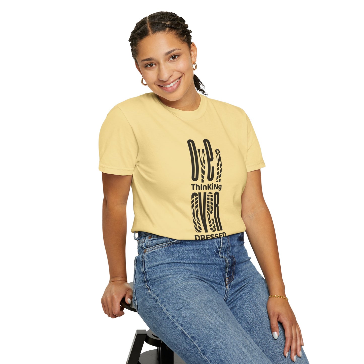 Overthinking, Over Dressed, Over It Unisex T-shirt