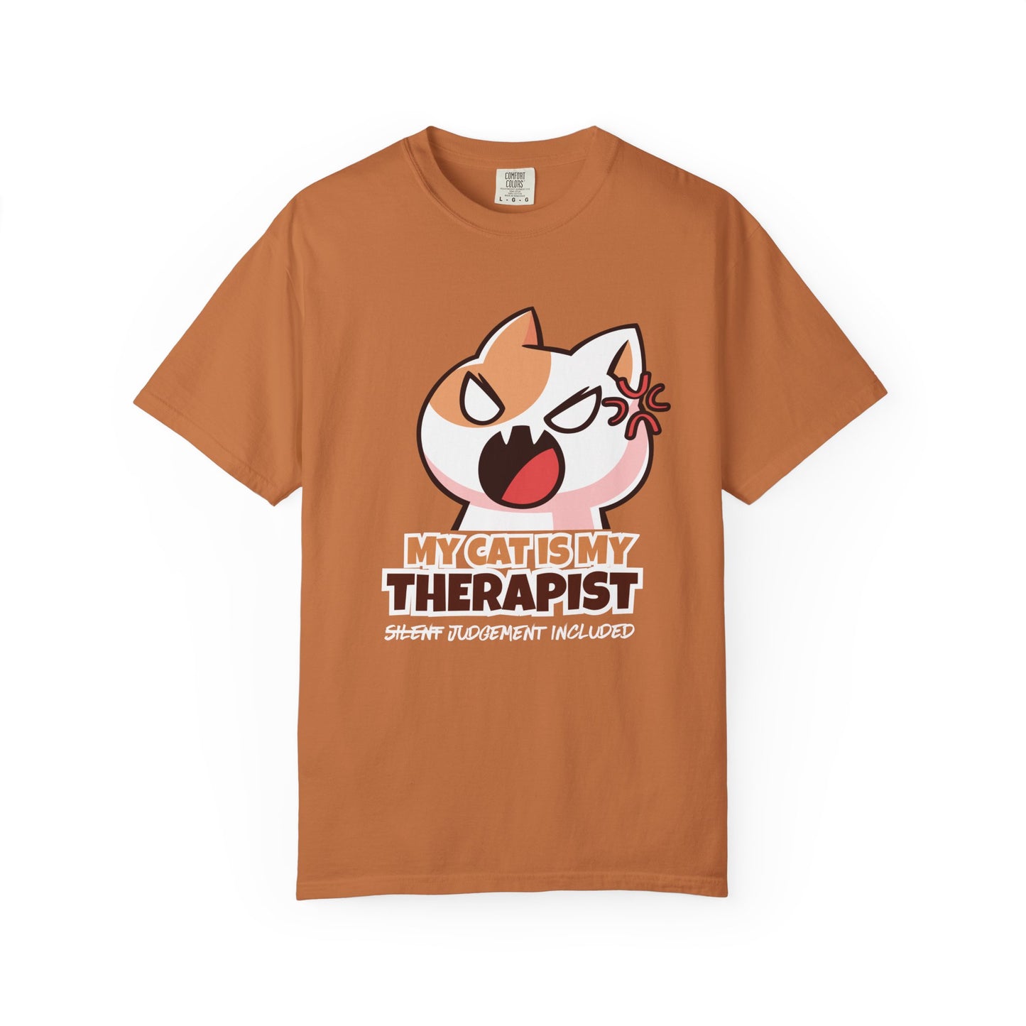 My Cat Is My Therapist Unisex T-shirt