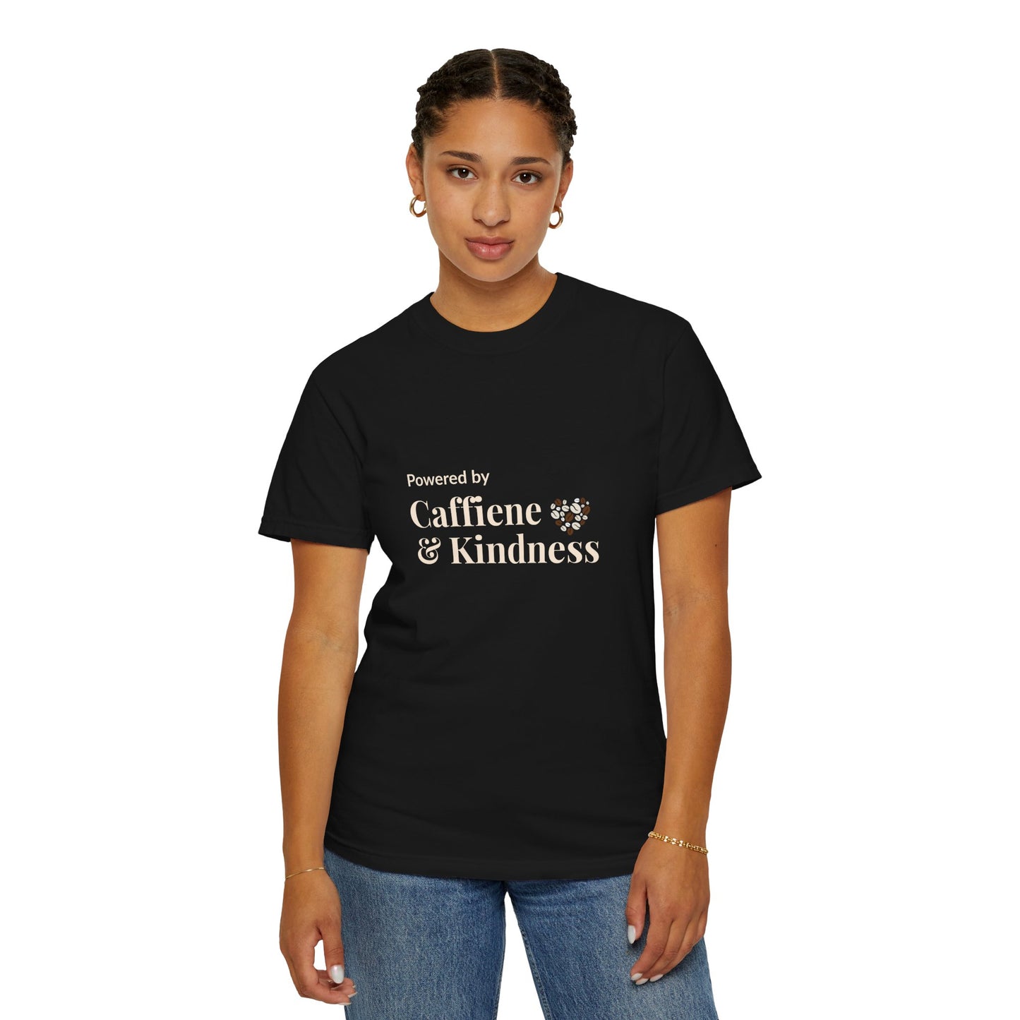 Powered By Caffeine & Kindness T-Shirt
