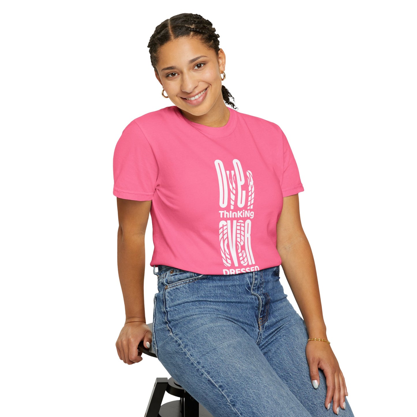 Overthinking, Over Dressed, Over It Unisex T-shirt