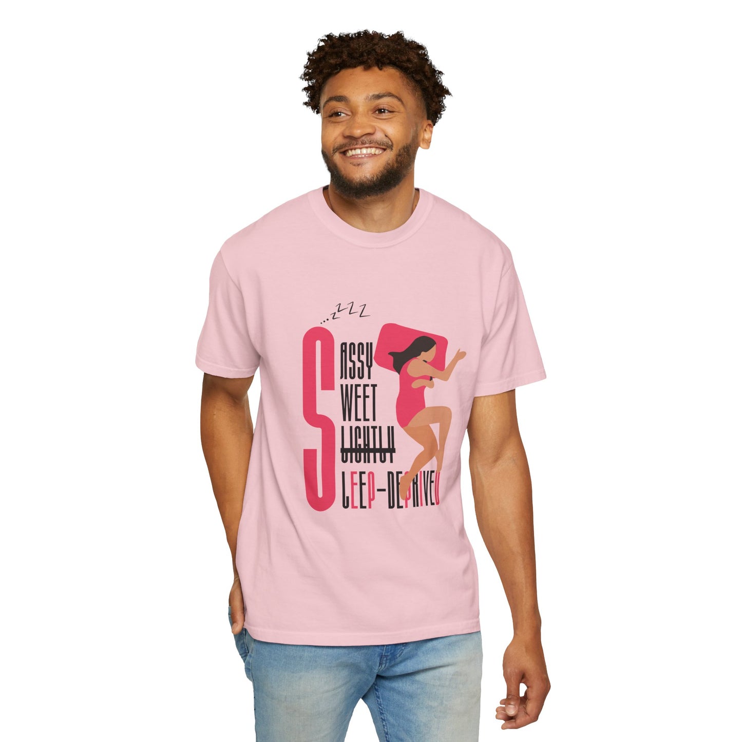 Sassy Sweet Slightly Sleep-Deprived Unisex T-Shirt