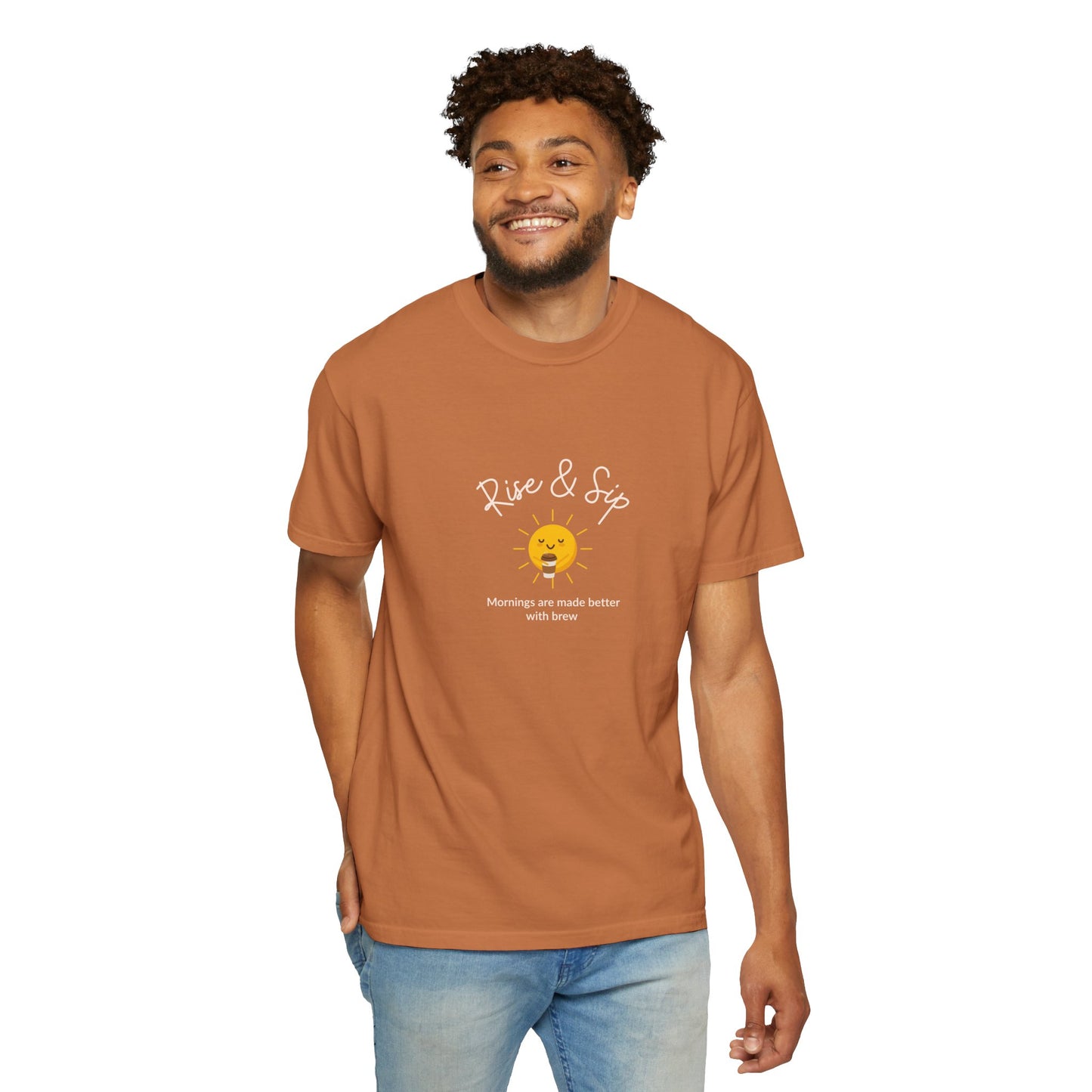 Rise & Sip Unisex T-shirt