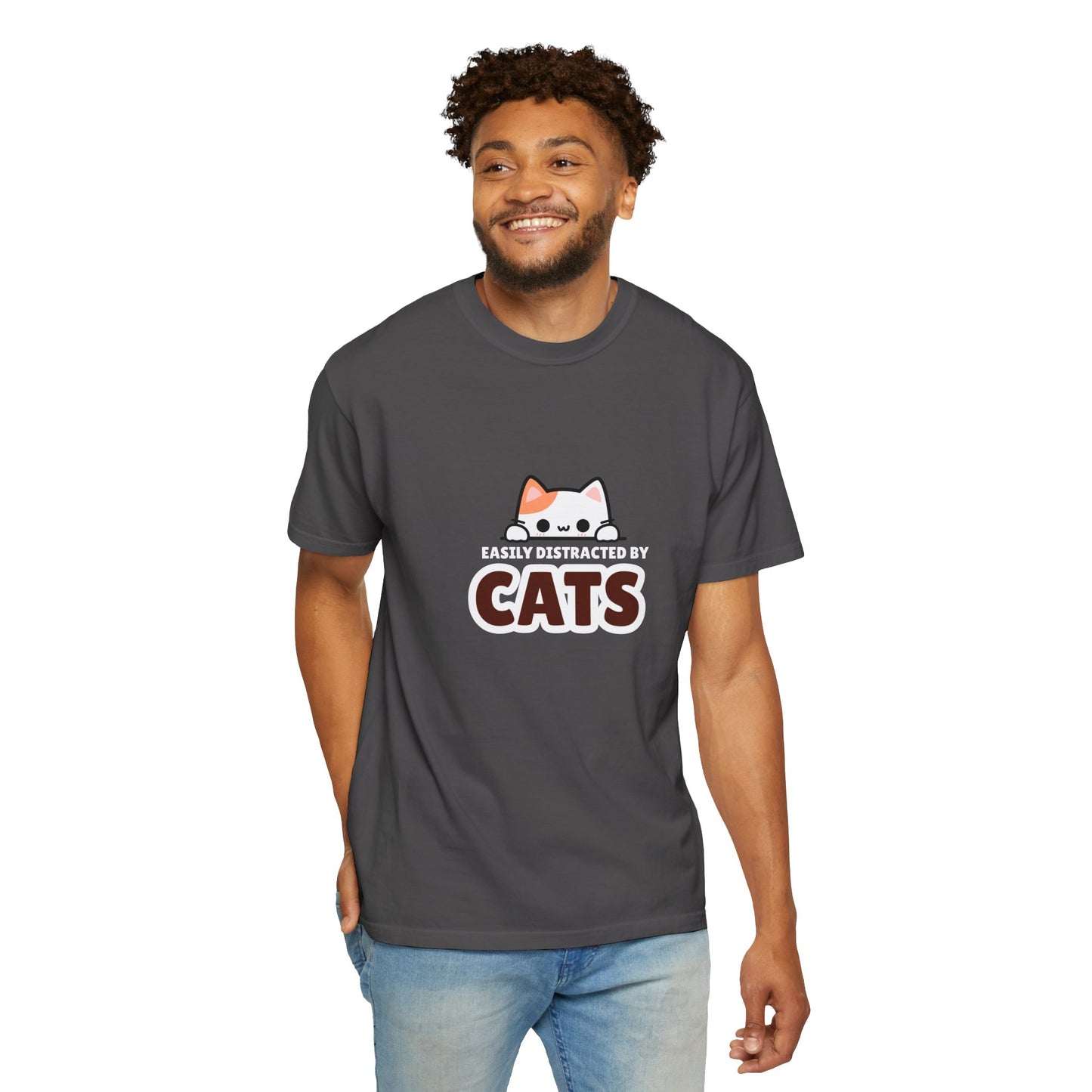 Easily Distracted by Cats UnisexT-Shirt