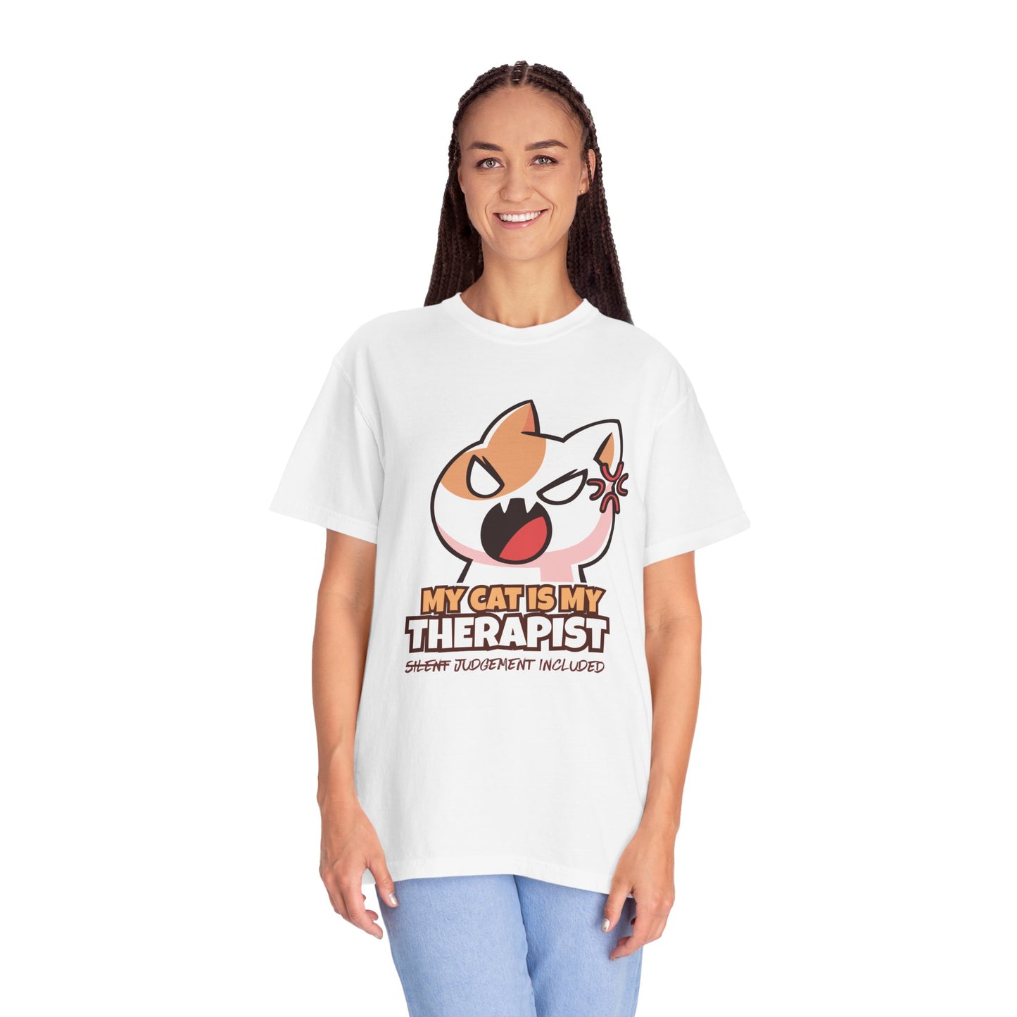 My Cat Is My Therapist Unisex T-shirt