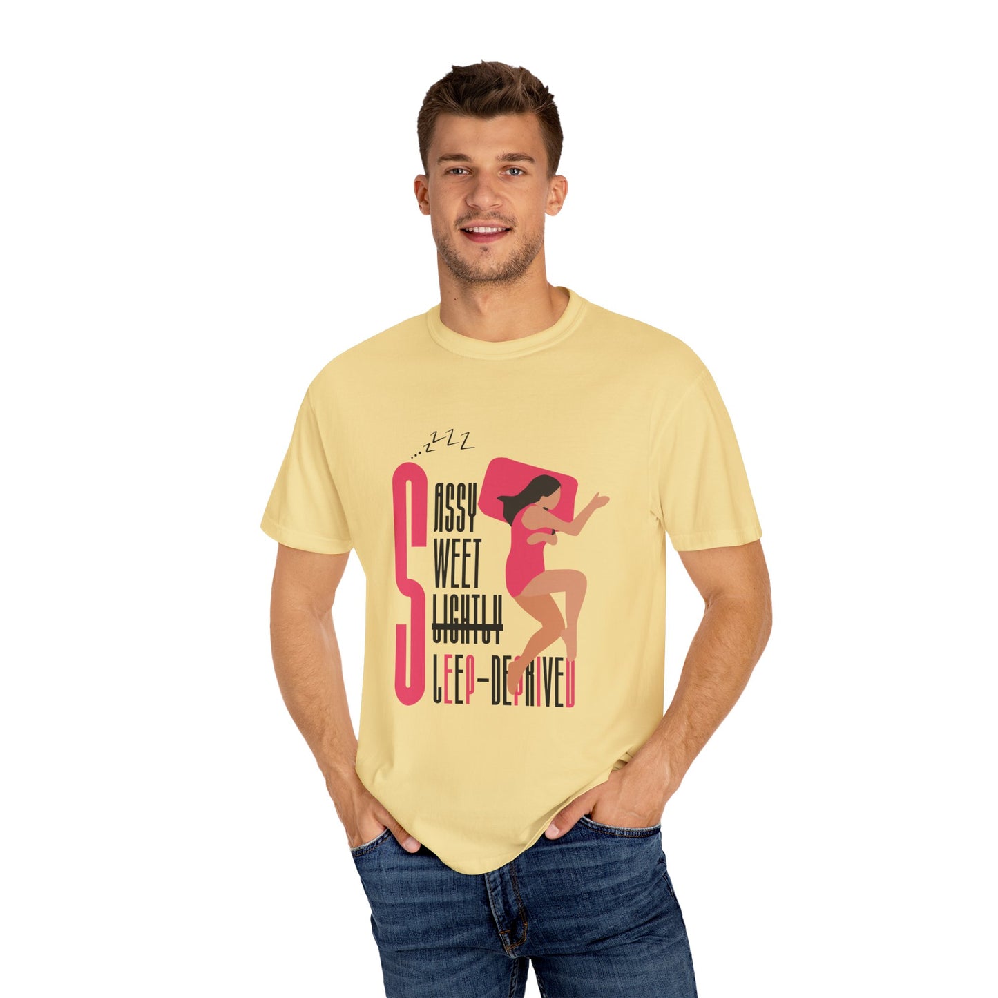 Sassy Sweet Slightly Sleep-Deprived Unisex T-Shirt