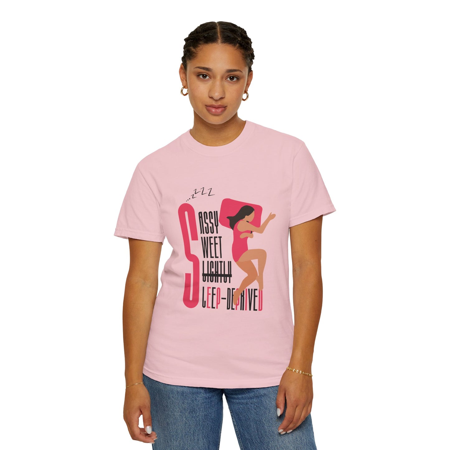 Sassy Sweet Slightly Sleep-Deprived Unisex T-Shirt