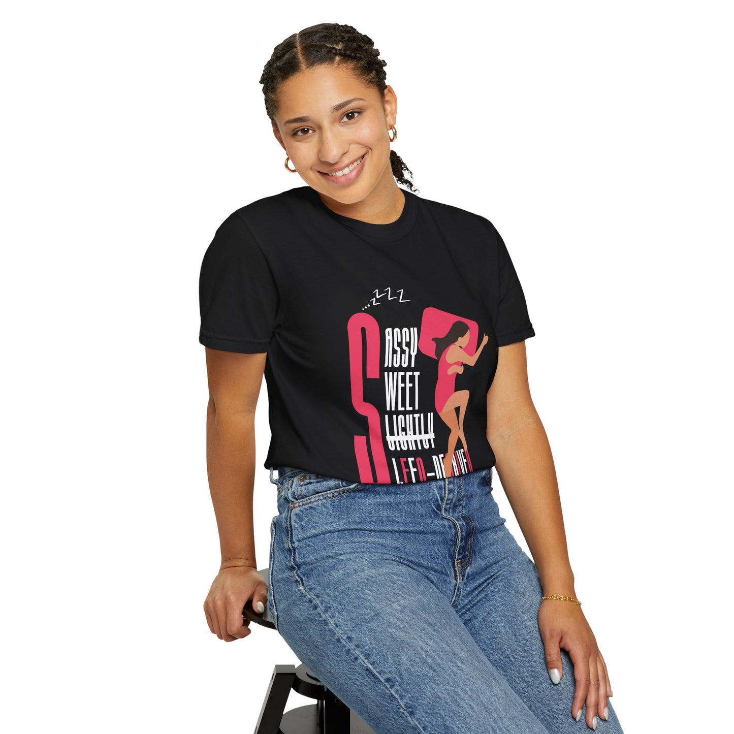 Sassy Sweet Slightly Sleep-Deprived Unisex T-Shirt