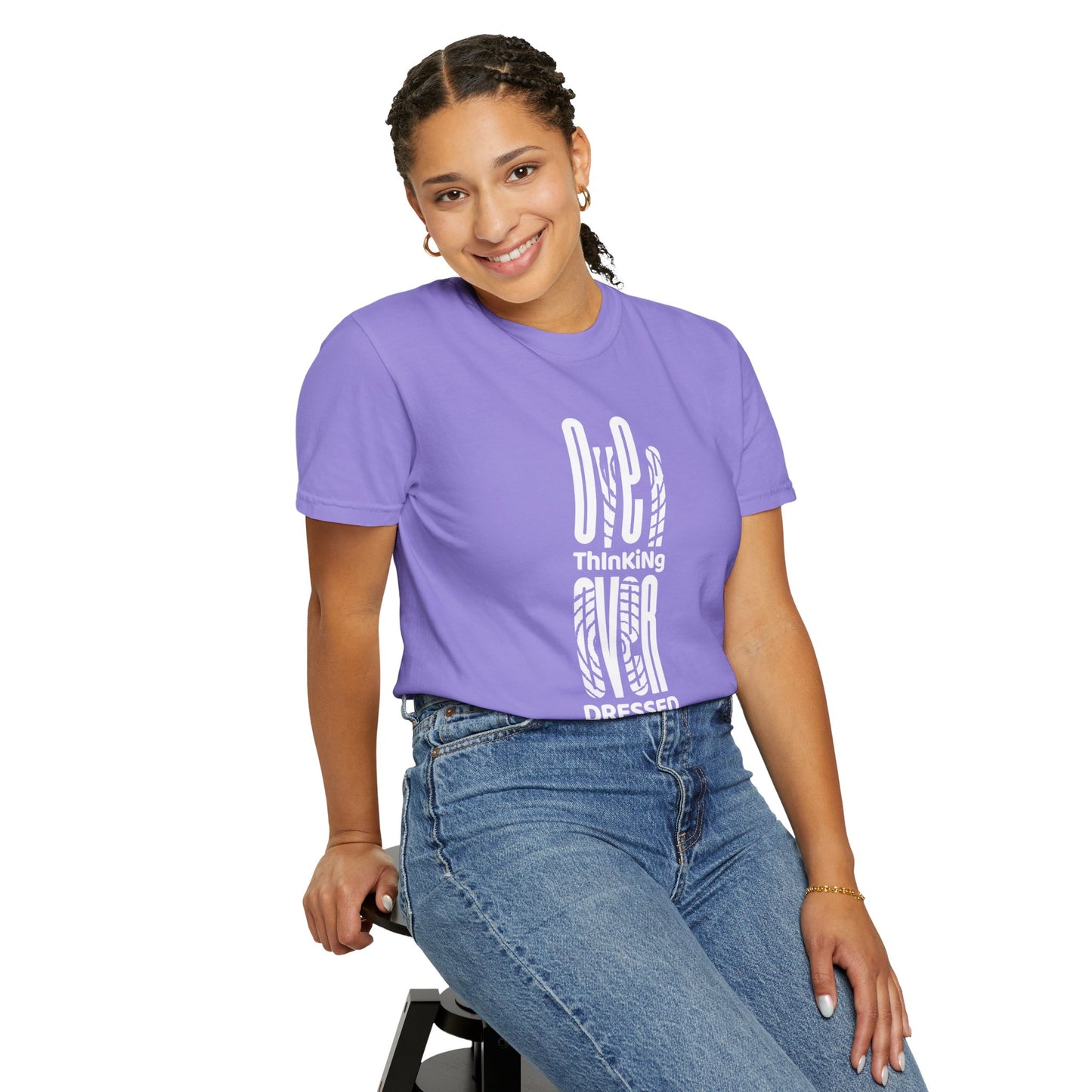 Overthinking, Over Dressed, Over It Unisex T-shirt