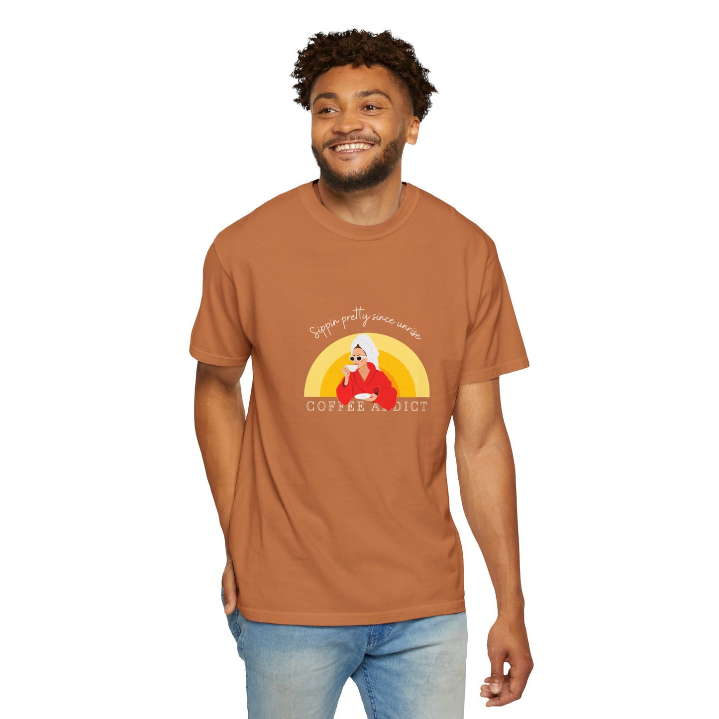 Sippin Pretty Since Sunrise Unisex T-Shirt
