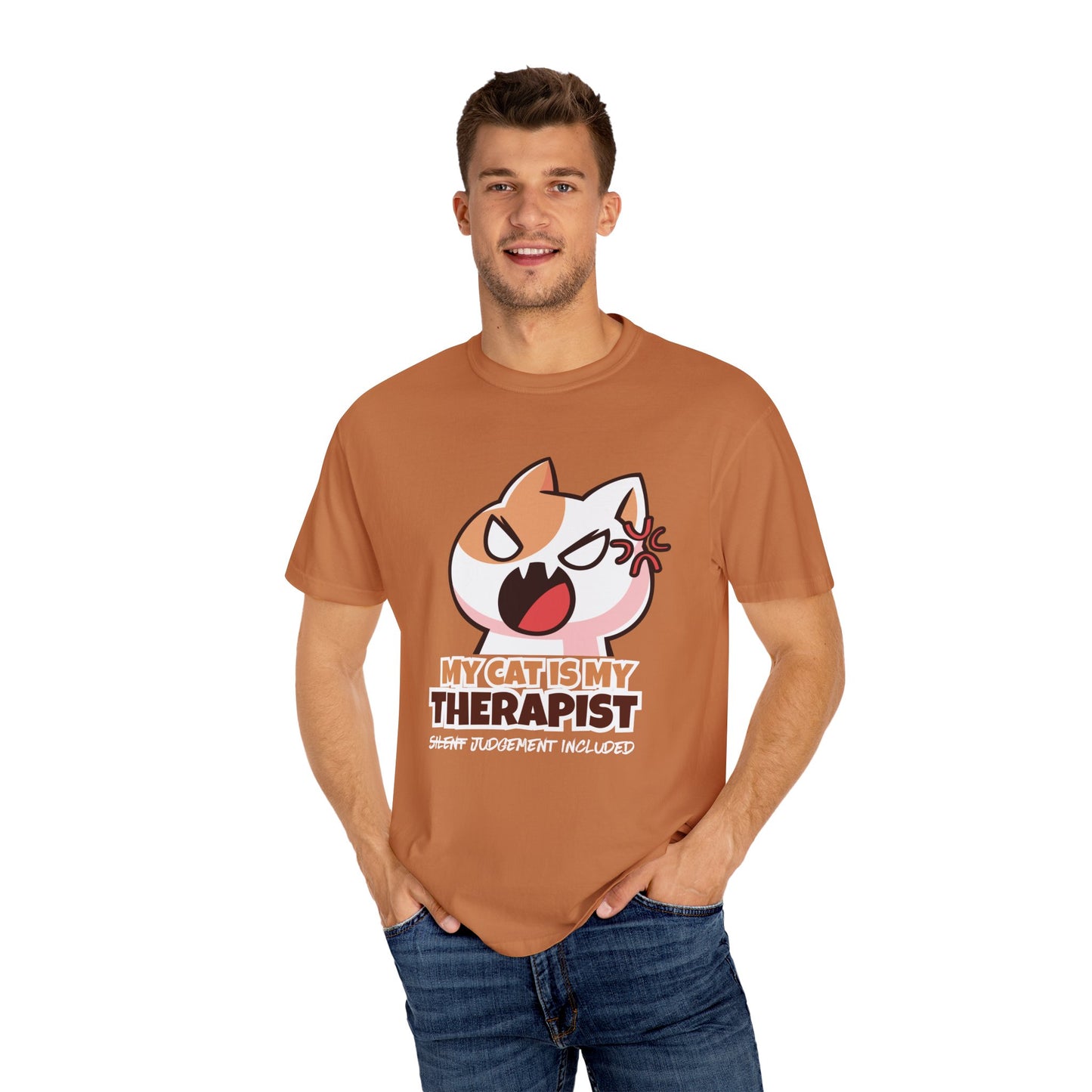 My Cat Is My Therapist Unisex T-shirt