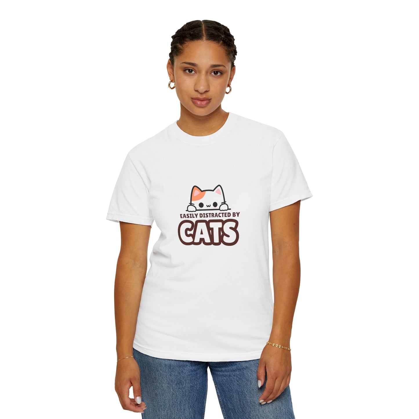 Easily Distracted by Cats UnisexT-Shirt