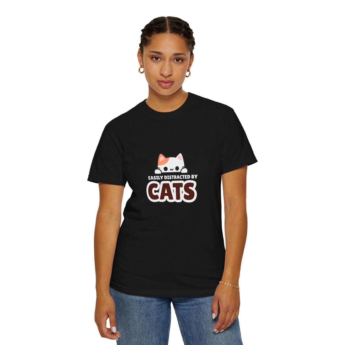 Easily Distracted by Cats UnisexT-Shirt