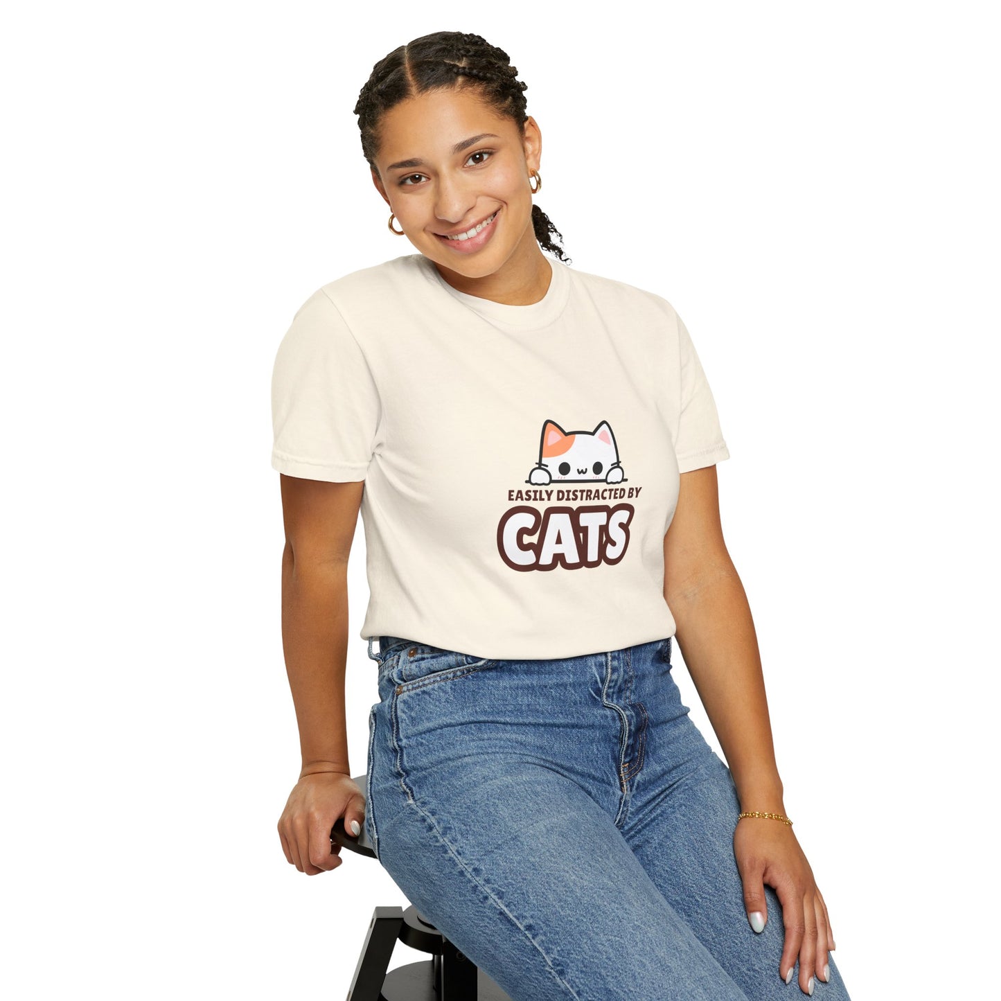 Easily Distracted by Cats UnisexT-Shirt