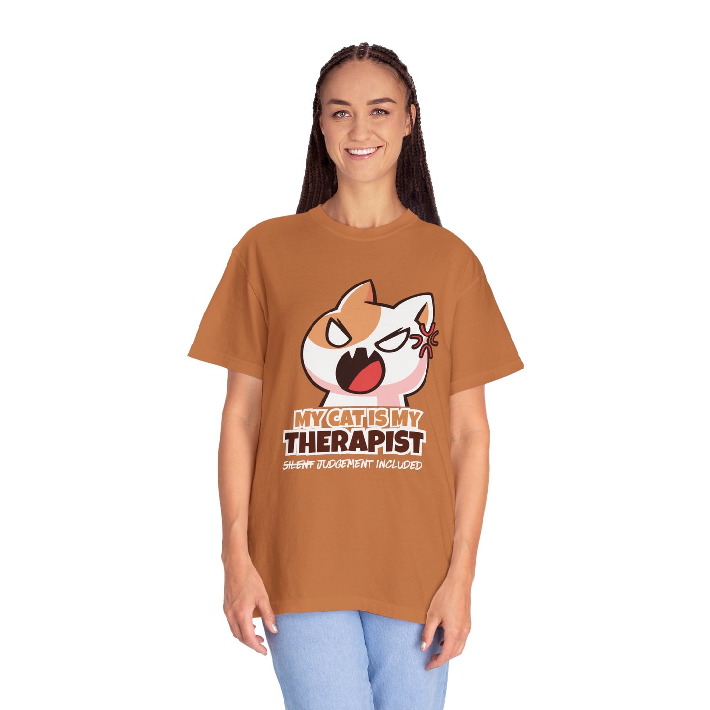 My Cat Is My Therapist Unisex T-shirt