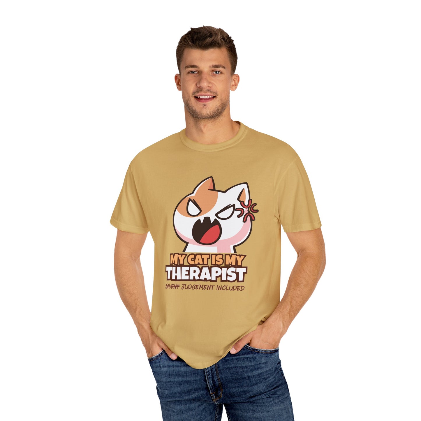 My Cat Is My Therapist Unisex T-shirt