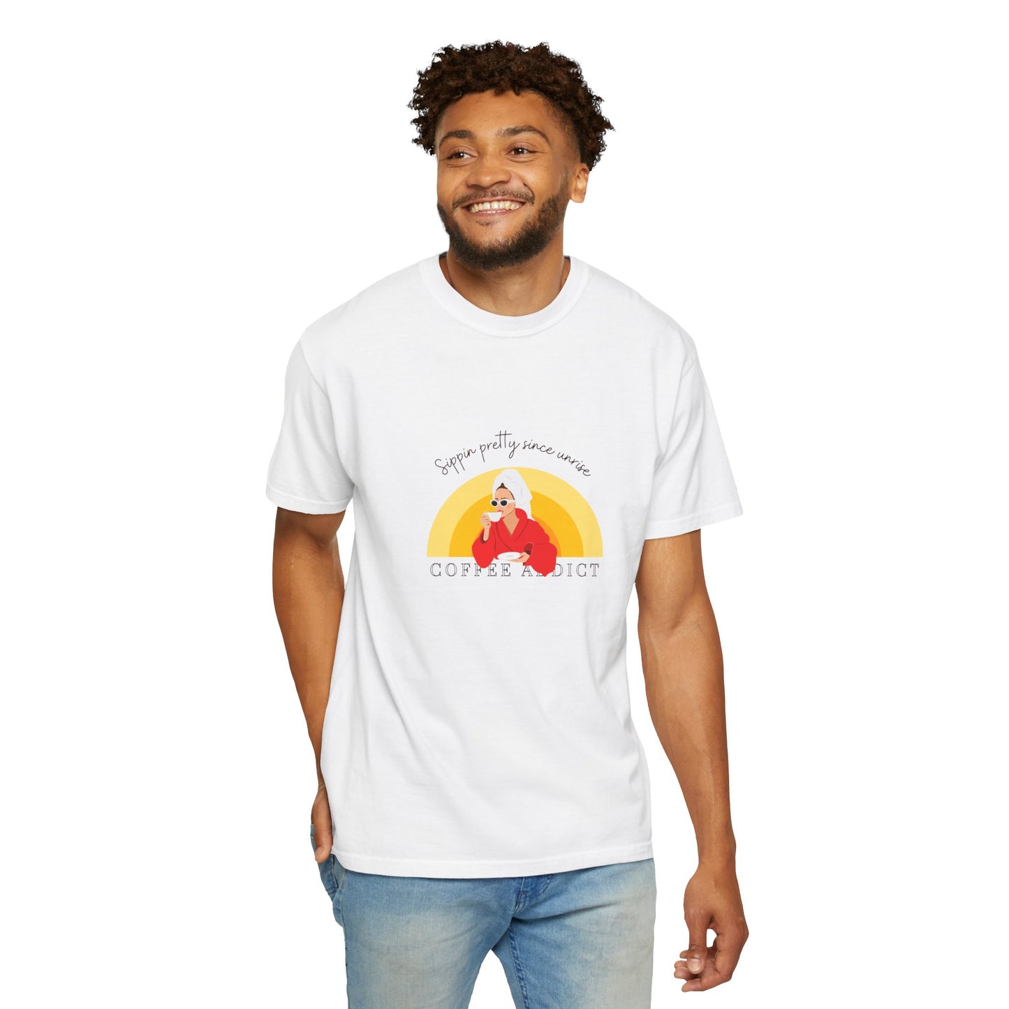 Sippin Pretty Since Sunrise Unisex T-Shirt