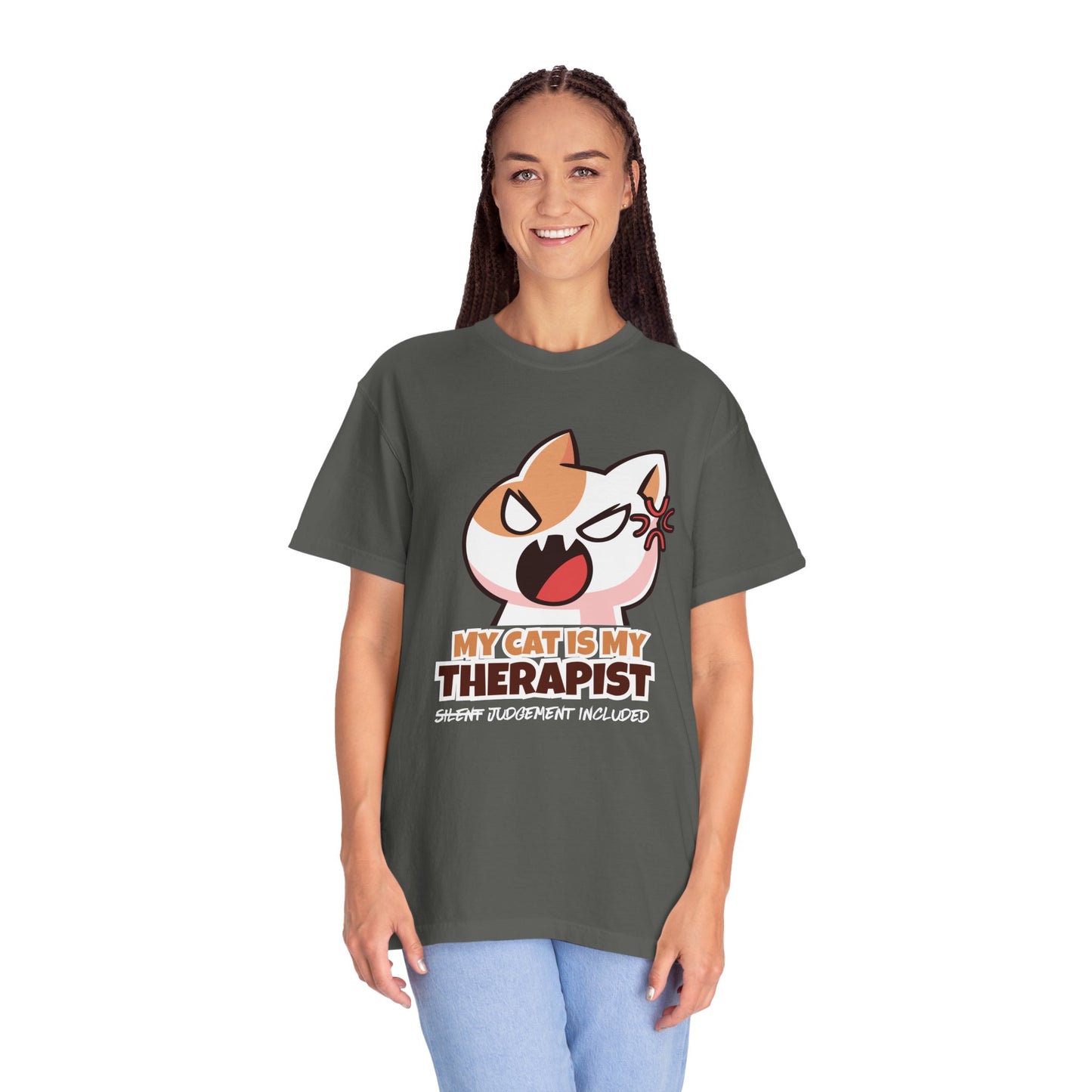 My Cat Is My Therapist Unisex T-shirt
