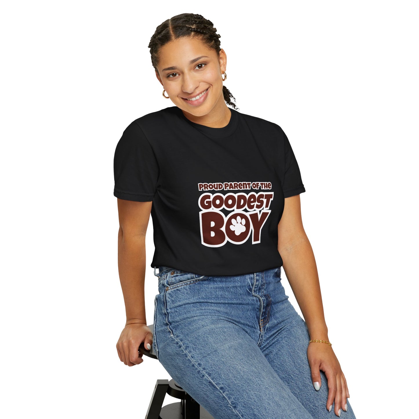 Proud Parent Of The Goodest Boy Unisex T-shirt