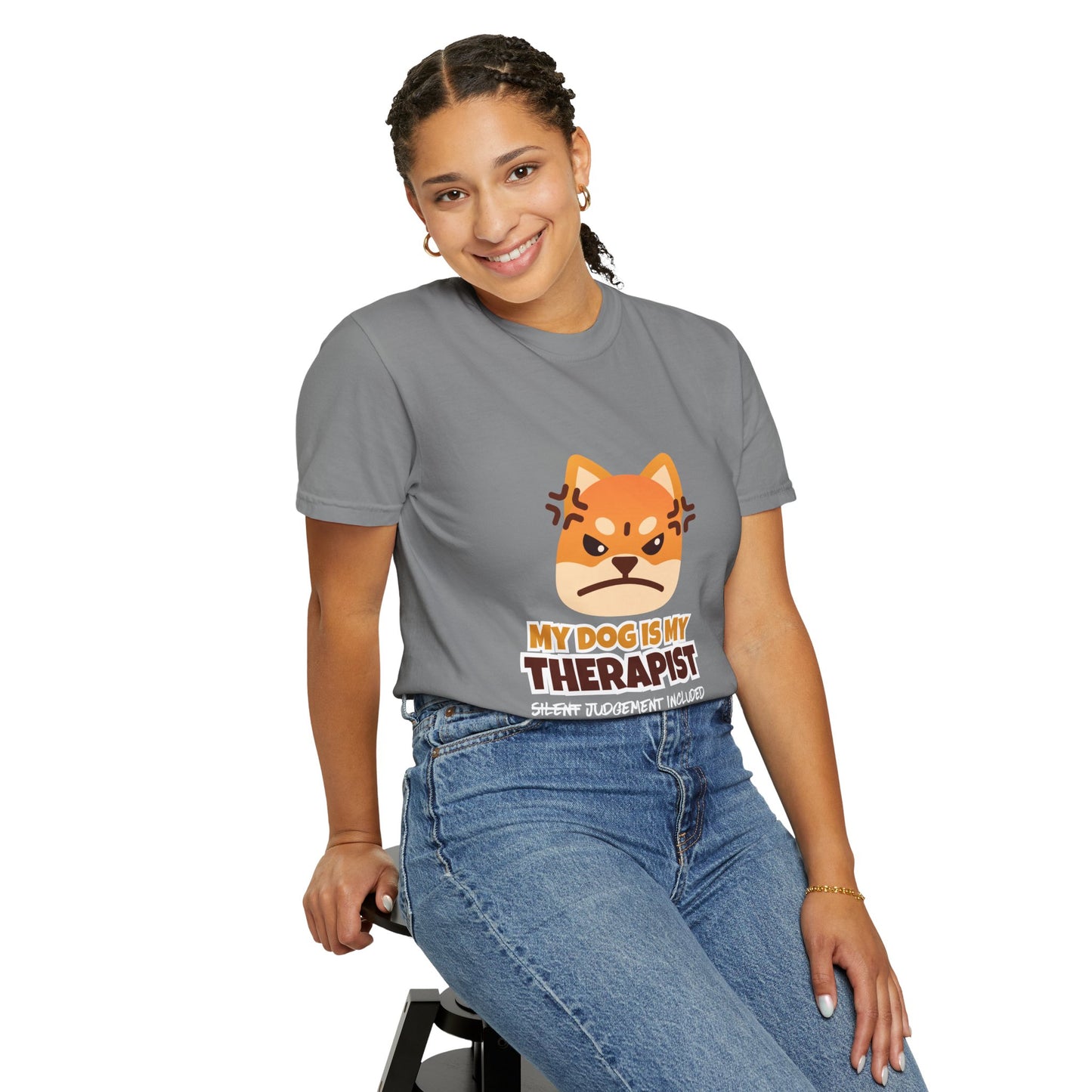 My Dog Is My Therapist D1 Unisex T-Shirt