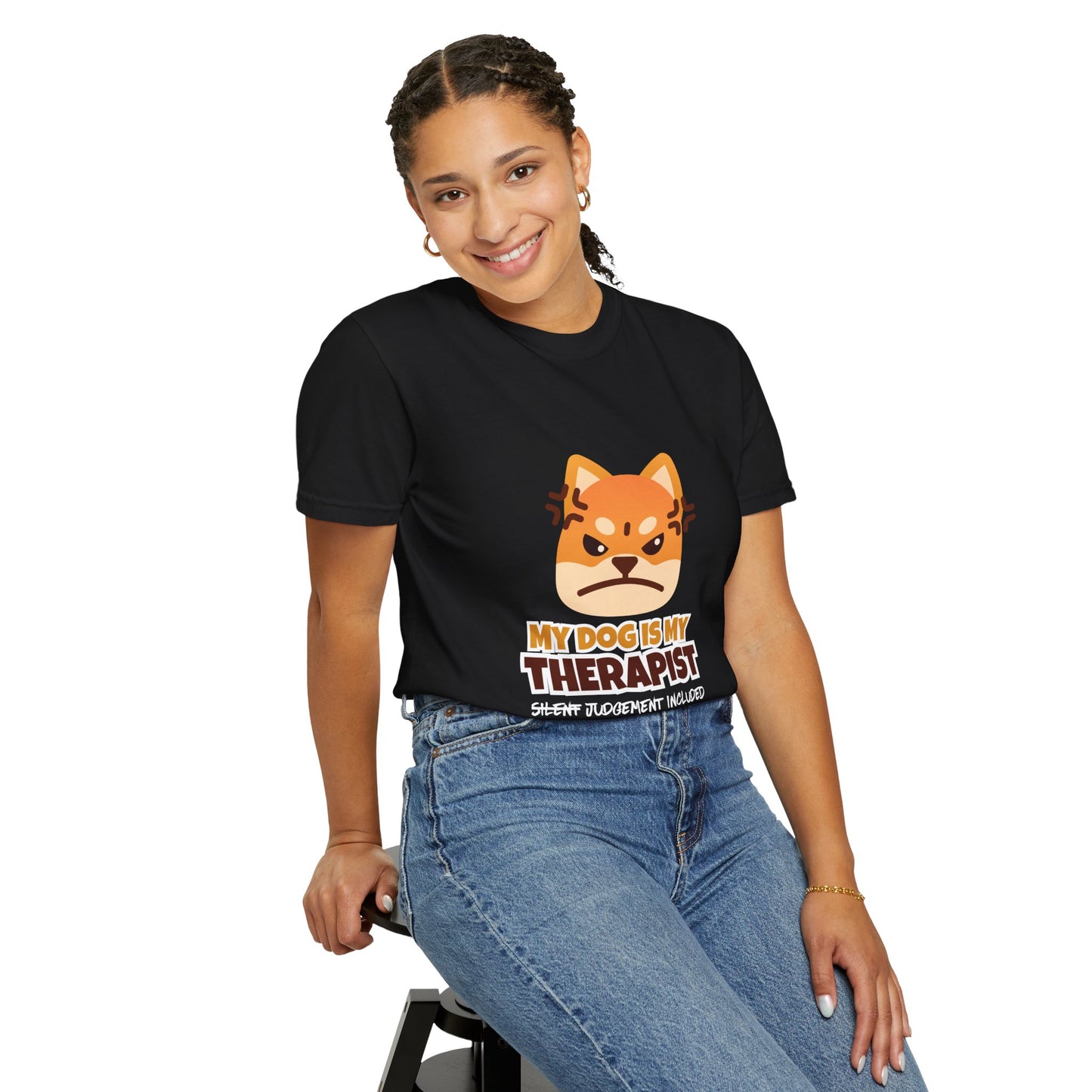 My Dog Is My Therapist D1 Unisex T-Shirt