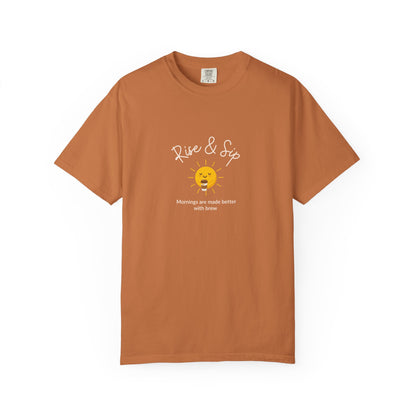 Rise & Sip Unisex T-shirt