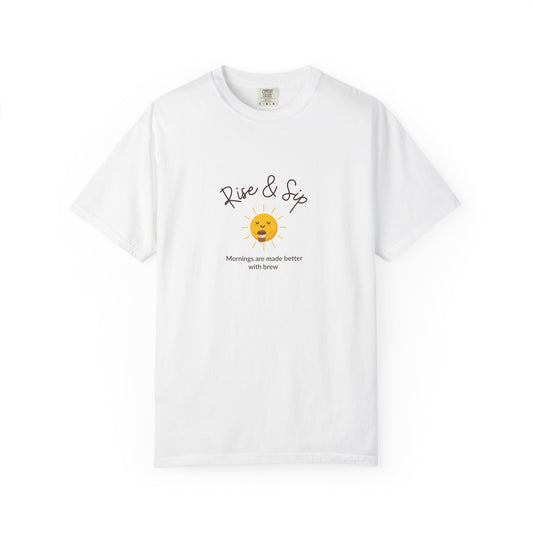 Rise & Sip Unisex T-shirt