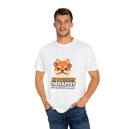 My Dog Is My Therapist D1 Unisex T-Shirt