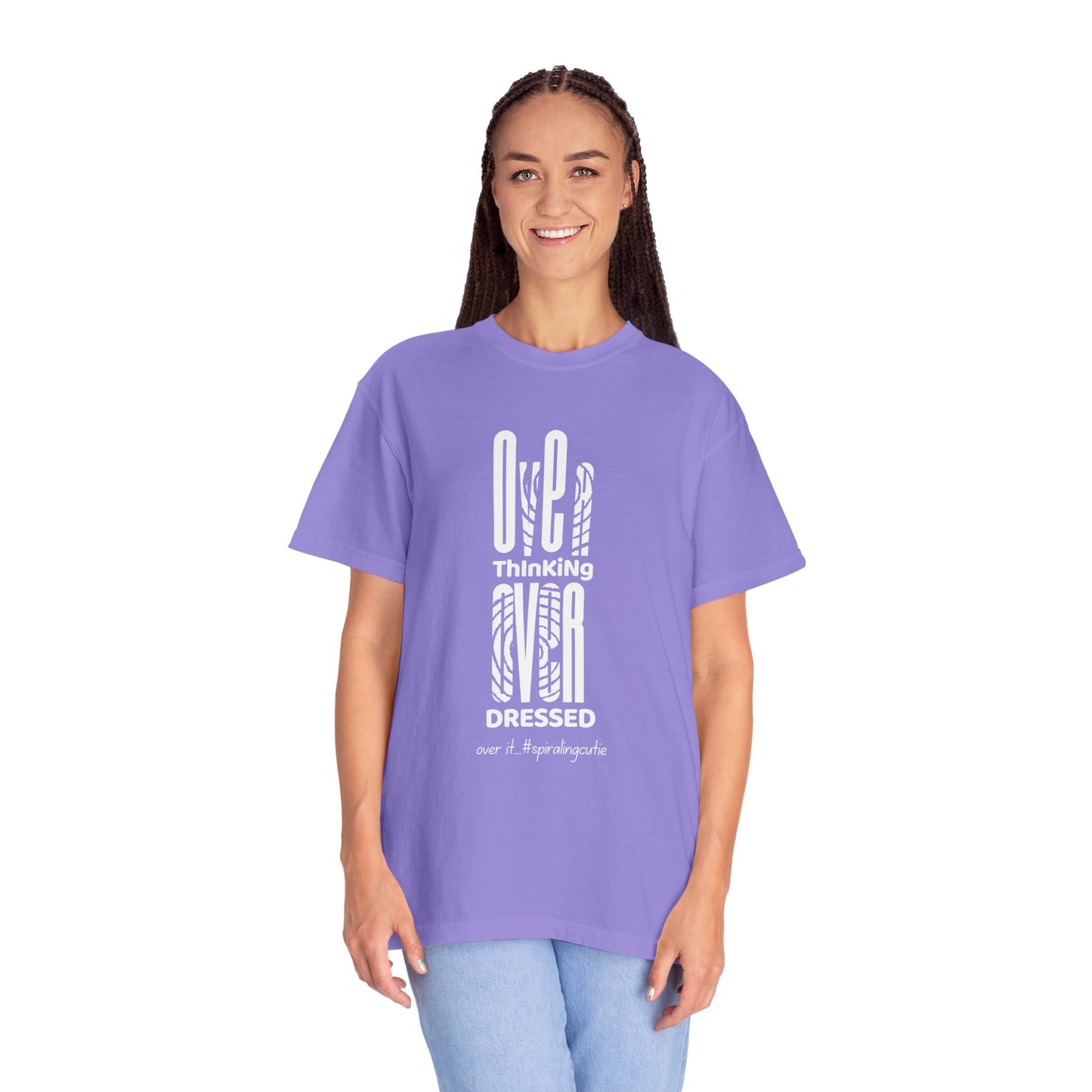 Overthinking, Over Dressed, Over It Unisex T-shirt