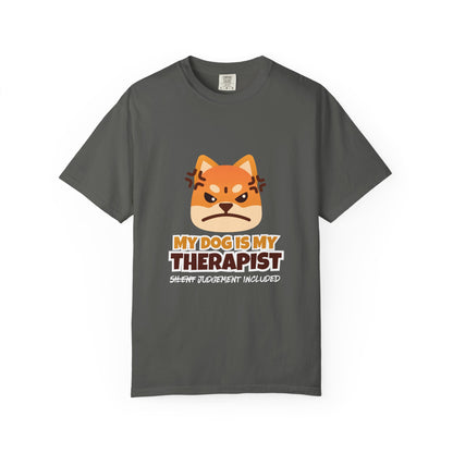 My Dog Is My Therapist D1 Unisex T-Shirt
