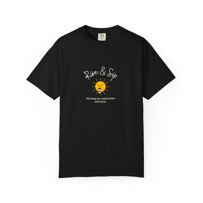 Rise & Sip Unisex T-shirt
