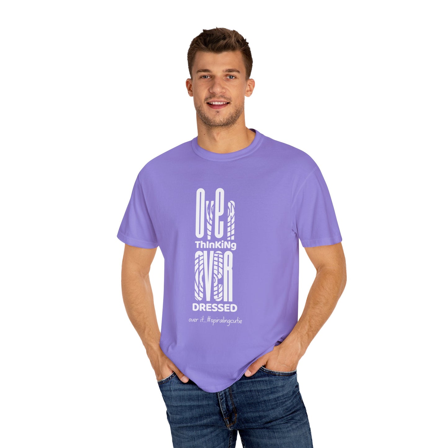 Overthinking, Over Dressed, Over It Unisex T-shirt
