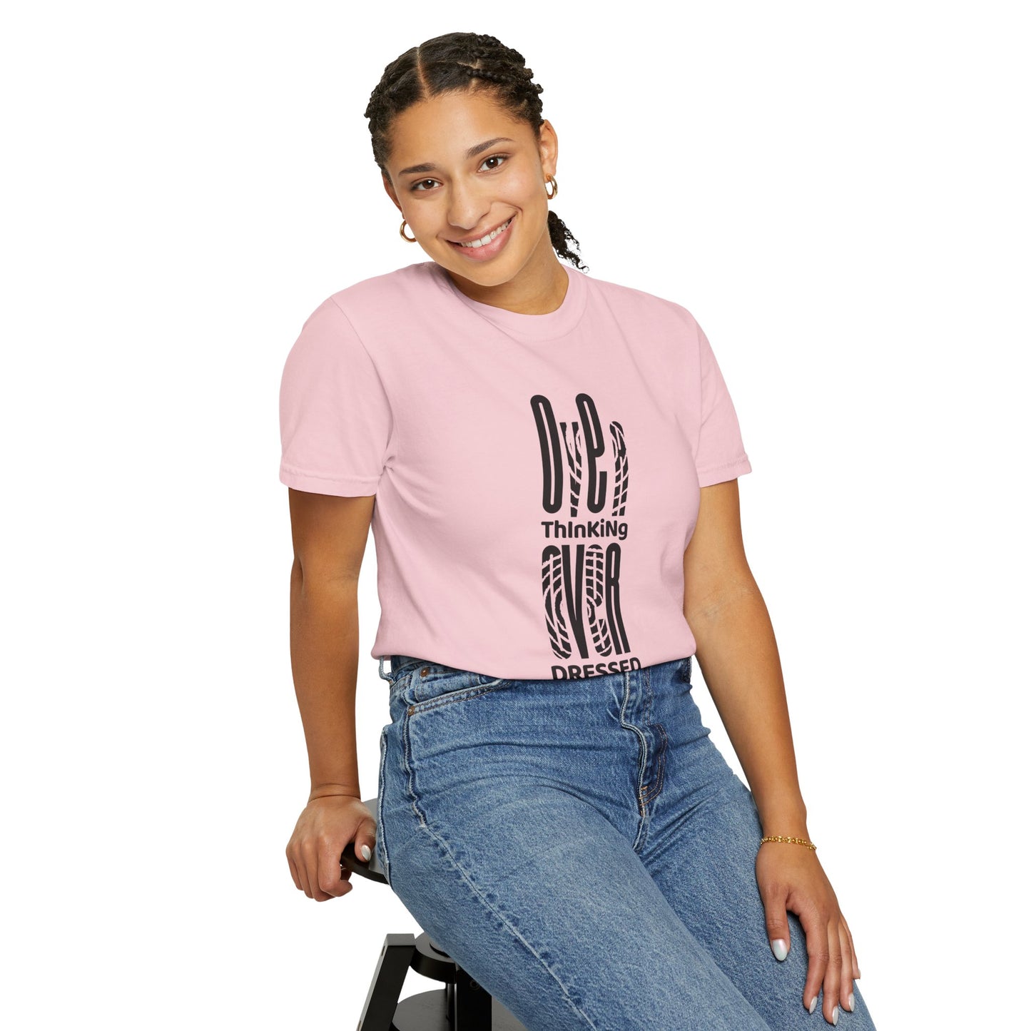 Overthinking, Over Dressed, Over It Unisex T-shirt