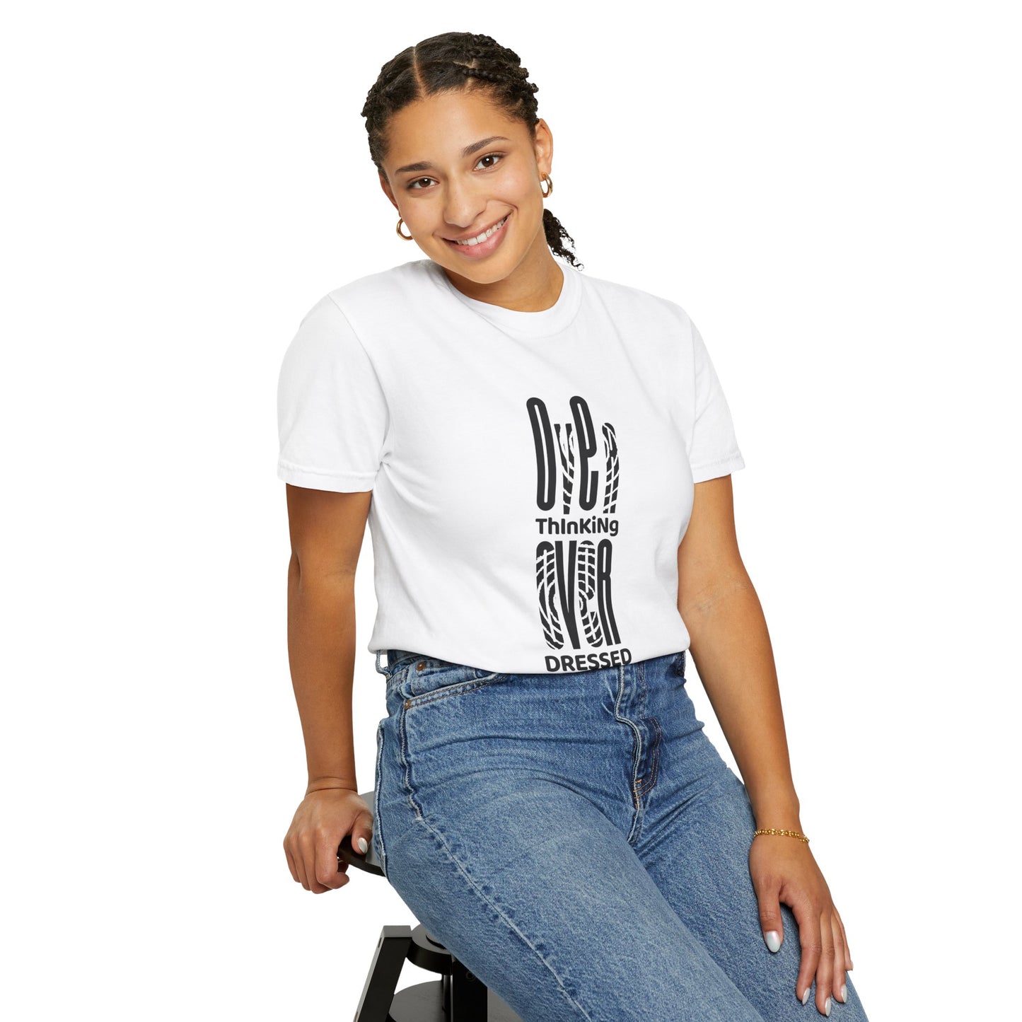 Overthinking, Over Dressed, Over It Unisex T-shirt