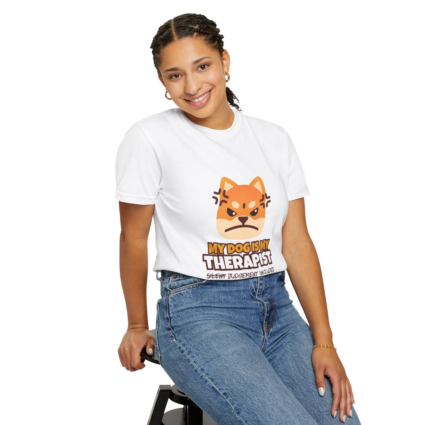 My Dog Is My Therapist D1 Unisex T-Shirt