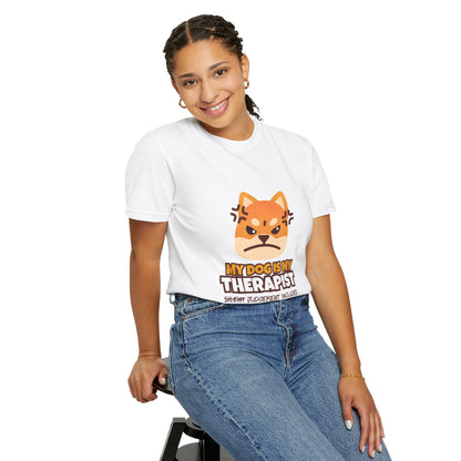 My Dog Is My Therapist D1 Unisex T-Shirt