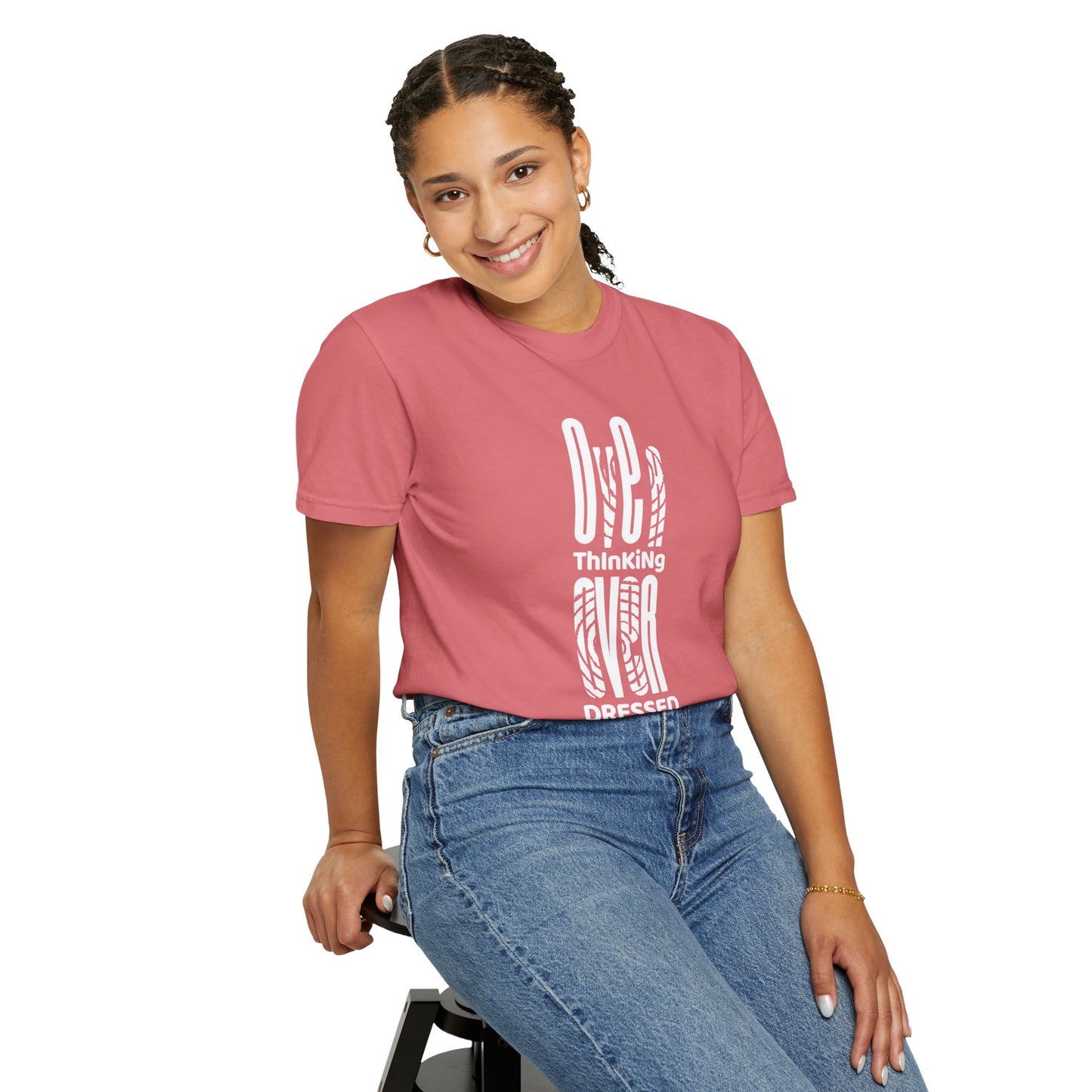 Overthinking, Over Dressed, Over It Unisex T-shirt