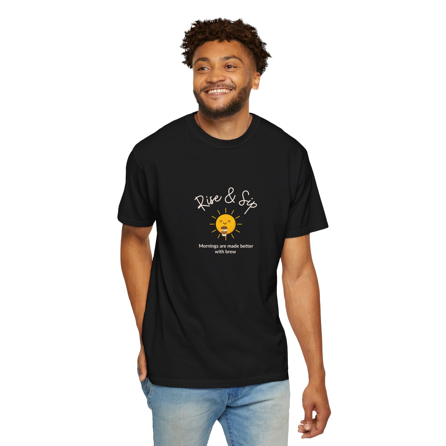 Rise & Sip Unisex T-shirt