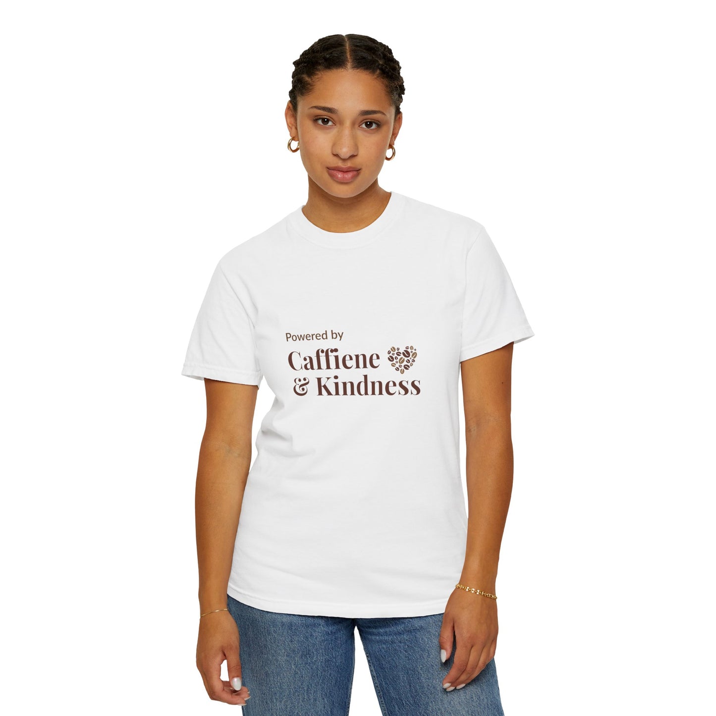 Powered By Caffeine & Kindness T-Shirt