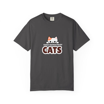 Easily Distracted by Cats  UnisexT-Shirt