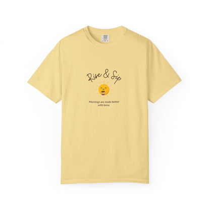 Rise & Sip Unisex T-shirt