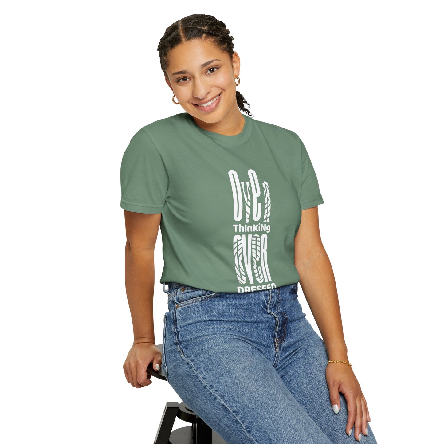Overthinking, Over Dressed, Over It Unisex T-shirt