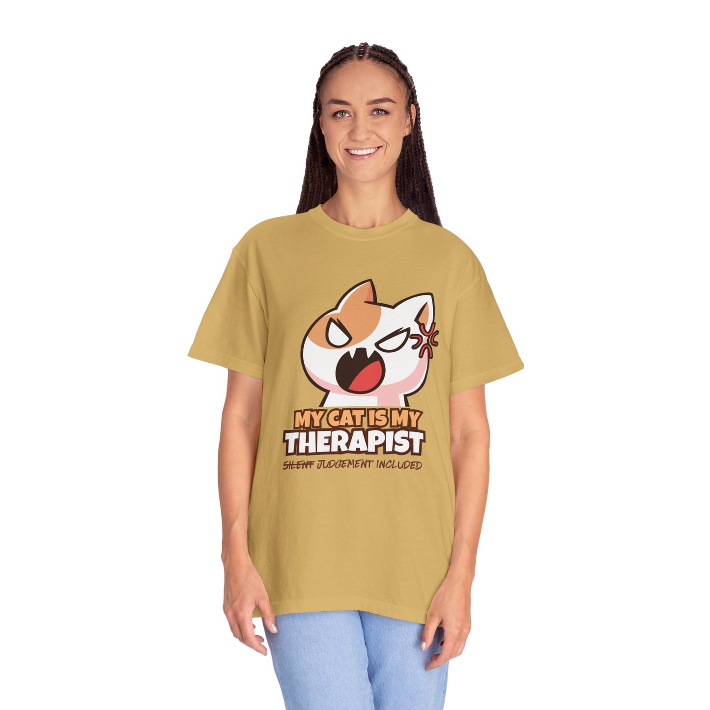 My Cat Is My Therapist Unisex T-shirt