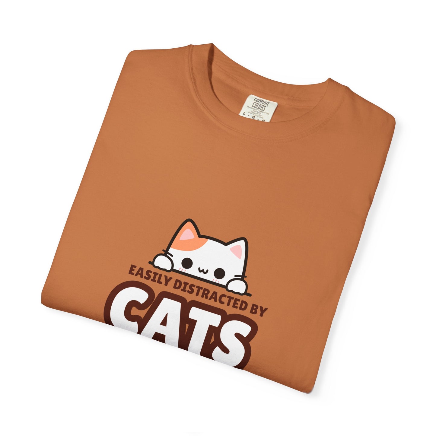 Easily Distracted by Cats  UnisexT-Shirt
