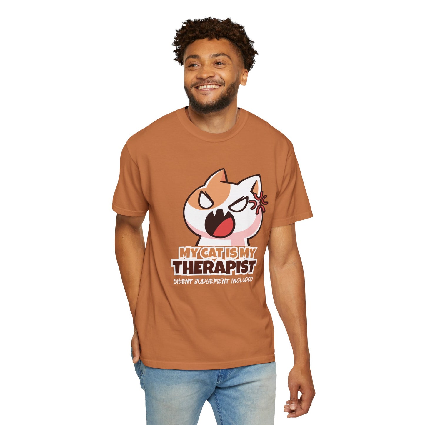 My Cat Is My Therapist Unisex T-shirt