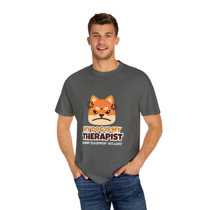 My Dog Is My Therapist D1 Unisex T-Shirt