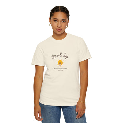 Rise & Sip Unisex T-shirt