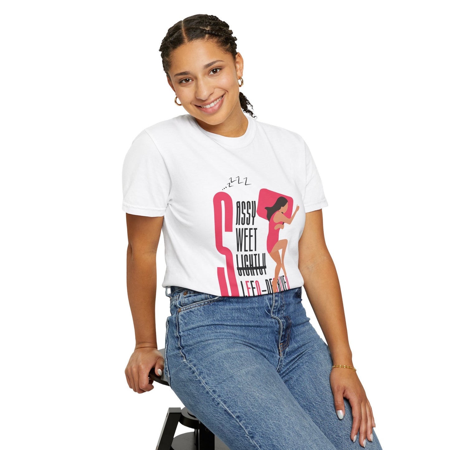 Sassy Sweet Slightly Sleep-Deprived Unisex T-Shirt