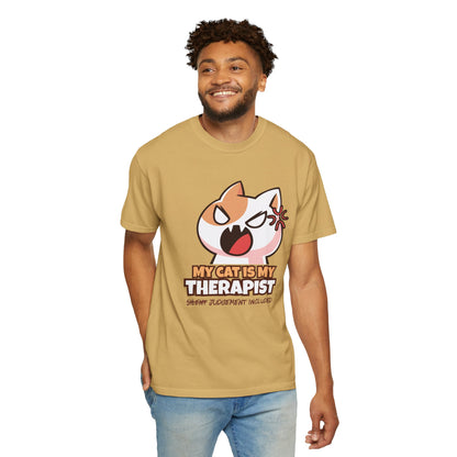 My Cat Is My Therapist Unisex T-shirt